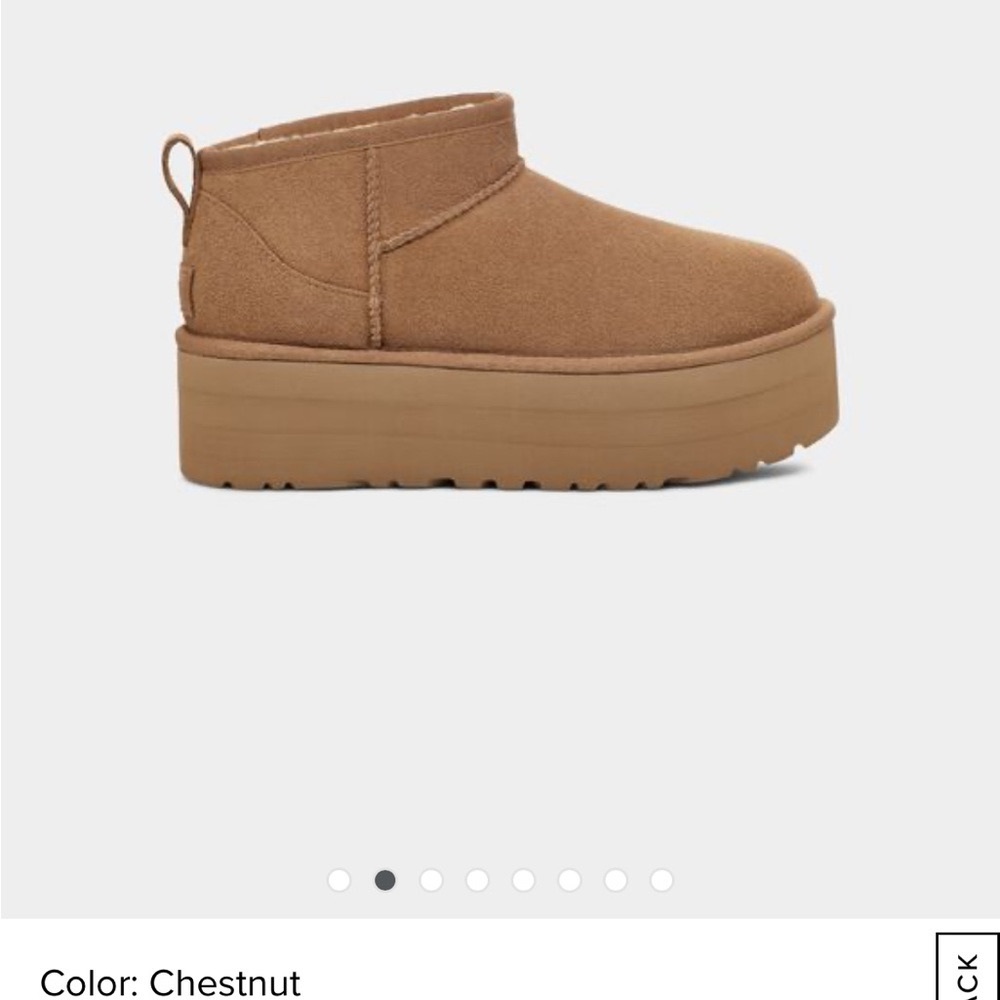 UGG Classic Ultra Mini Platform
Chestnut (W) Size 9